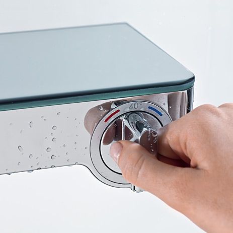картинка Hansgrohe 13151400 Термостат для ванны ShowerTablet Select 300 ВМ, 1/2, белый/хром картинка Hansgrohe 13151400 Термостат для ванны ShowerTablet Select 300 ВМ, 1/2, белый/хром