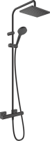 ДУШЕВАЯ СИСТЕМА HANSGROHE VERNIS SHAPE SHOWERPIPE 230 1JET ECOSMART С ТЕРМОСТАТОМ 26097670 ЧЕРНЫЙ МАТОВЫЙ ДУШЕВАЯ СИСТЕМА HANSGROHE VERNIS SHAPE SHOWERPIPE 230 1JET ECOSMART С ТЕРМОСТАТОМ 26097670 ЧЕРНЫЙ МАТОВЫЙ