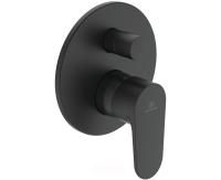 Смеситель для ванны Ideal Standard Silk Black Cerafine O, черный матовый, A7350XG Смеситель для ванны Ideal Standard Silk Black Cerafine O, черный матовый, A7350XG