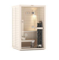 Сауна в сборе SAWO 1414RS-WD-G (1,4м х 1,4м, кедр, полностью стеклянная стена, дизайн Wave, правая) Сауна в сборе SAWO 1414RS-WD-G (1,4м х 1,4м, кедр, полностью стеклянная стена, дизайн Wave, правая)