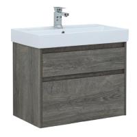 Тумба под раковину Aquanet Nova Lite 75 дуб рошелье (2 ящика)