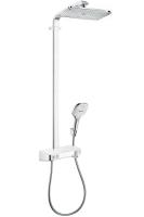 27288400 Raindance Select E 360 1jet ST Showerpipe, белый/хром