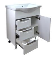 Комплект Тумба Стиль- 60/3 (600х840х460) с раковиной Basic 60 (CS00070537) Комплект Тумба Стиль- 60/3 (600х840х460) с раковиной Basic 60 (CS00070537)