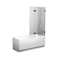 Шторка для ванны распашная Ravak BVS2 100х150 цвет профиля хром (7ULA0A00Z1) Шторка для ванны распашная Ravak BVS2 100х150 цвет профиля хром (7ULA0A00Z1)