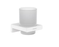 Cтакан Hansgrohe AddStoris, матовый белый (41749700) Cтакан Hansgrohe AddStoris, матовый белый (41749700)