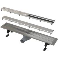Душевой лоток Alcadrain Fit and Go с решеткой полая под плитку, Хром (APZ13-DOUBLE9-650) Душевой лоток Alcadrain Fit and Go с решеткой полая под плитку, Хром (APZ13-DOUBLE9-650)