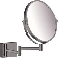 Косметическое зеркало Hansgrohe AddStoris Подвесной, Черный (41791340) Косметическое зеркало Hansgrohe AddStoris Подвесной, Черный (41791340)
