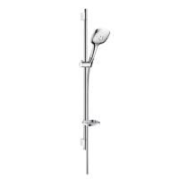 Душевой набор Hansgrohe Raindance Select E 150 3jet/ Unica'S Puro 0,90 м, белый/хром (27857400) Душевой набор Hansgrohe Raindance Select E 150 3jet/ Unica'S Puro 0,90 м, белый/хром (27857400)