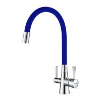 Смеситель Lemark Comfort LM3075C-Blue для кухни с подключением к фильтру с питьевой водой Смеситель Lemark Comfort LM3075C-Blue для кухни с подключением к фильтру с питьевой водой
