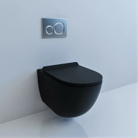 Унитаз подвесной FORTEX (Matt Black) Унитаз подвесной FORTEX (Matt Black)