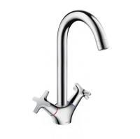 Смеситель для кухонной мойки Hansgrohe Logis Керамическая кран-букса, цвет (71285000) Смеситель для кухонной мойки Hansgrohe Logis Керамическая кран-букса, цвет (71285000)