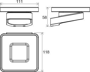 картинка Мыльница Ravak 10° Подвесной монтаж, Хром (X07P354) картинка Мыльница Ravak 10° Подвесной монтаж, Хром (X07P354)