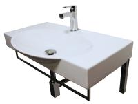 Раковина подвесная Sanita Luxe Infinity 76.5х45.4х11.2 керамика, цвет Белый (INF76SLWB01KR) Раковина подвесная Sanita Luxe Infinity 76.5х45.4х11.2 керамика, цвет Белый (INF76SLWB01KR)