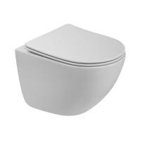 Чаша подвесного безободкового унитаза Belbagno со смывом TORNADO BelBagno AMANDA-TOR BB051CH-TOR-FC Чаша подвесного безободкового унитаза Belbagno со смывом TORNADO BelBagno AMANDA-TOR BB051CH-TOR-FC