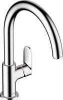 Смеситель для кухонной мойки Hansgrohe Vernis Blend Керамический картридж, цвет Хром (71870000)