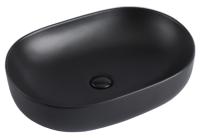 Раковина накладная Azario 60х41.5х13.5 фаянс, цвет Графитовый матовый (AZ2196MDH) Раковина накладная Azario 60х41.5х13.5 фаянс, цвет Графитовый матовый (AZ2196MDH)