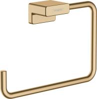 Полотенцедержатель Hansgrohe AddStoris, шлифованная бронза (41754140) Полотенцедержатель Hansgrohe AddStoris, шлифованная бронза (41754140)