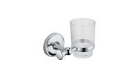 Подстаканник Fixsen ADELE стеклянный одинарный, хром (FX-55006) Подстаканник Fixsen ADELE стеклянный одинарный, хром (FX-55006)