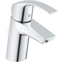 Смеситель для раковины Grohe Eurosmart New Керамический картридж со сливным гарнитуром Хром (32926002) Смеситель для раковины Grohe Eurosmart New Керамический картридж со сливным гарнитуром Хром (32926002)