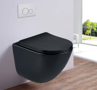 Унитаз подвесной LOTUS (Matt Black) Унитаз подвесной LOTUS (Matt Black)