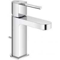 Смеситель для раковины Grohe Plus Керамический картридж со сливным гарнитуром Хром (32612003) Смеситель для раковины Grohe Plus Керамический картридж со сливным гарнитуром Хром (32612003)