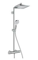Душевая колонна Hansgrohe Crometta E 240 1jet с термостатом (27271000) Душевая колонна Hansgrohe Crometta E 240 1jet с термостатом (27271000)