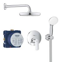 Душевая система GROHE Eurosmart Cosmopolitan с верхним душем Tempesta 210, хром (25219001) Душевая система GROHE Eurosmart Cosmopolitan с верхним душем Tempesta 210, хром (25219001)