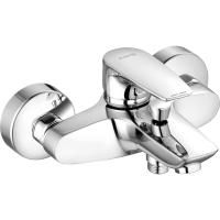 Смеситель для ванны и душа KLUDI PURE&SOLID однорычажный, хром (346810575) Смеситель для ванны и душа KLUDI PURE&SOLID однорычажный, хром (346810575)