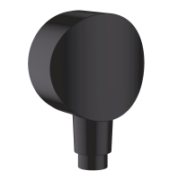 Шланговое подсоединение Hansgrohe FixFit S с клапаном обратного тока, матовый черный (26453670) Шланговое подсоединение Hansgrohe FixFit S с клапаном обратного тока, матовый черный (26453670)