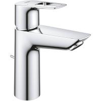 Смеситель для раковины Grohe BauLoop Керамический картридж со сливным гарнитуром Хром (23762001) Смеситель для раковины Grohe BauLoop Керамический картридж со сливным гарнитуром Хром (23762001)