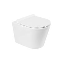 Чаша подвесного унитаза безободкового BelBagno FLAY-R BB053CHR Чаша подвесного унитаза безободкового BelBagno FLAY-R BB053CHR
