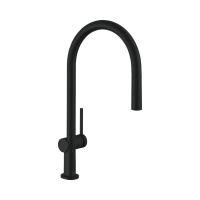Смеситель для кухонной мойки Hansgrohe Talis Керамический картридж, цвет Черный (72803670) Смеситель для кухонной мойки Hansgrohe Talis Керамический картридж, цвет Черный (72803670)