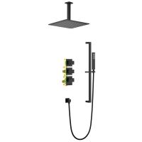 Душевая система встроенная с термостатом Timo Selene SX-2229/03SM черный Душевая система встроенная с термостатом Timo Selene SX-2229/03SM черный