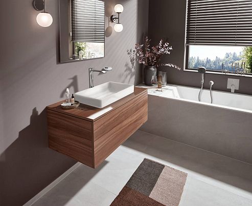 картинка Смеситель для раковины-чаши Hansgrohe Vivenis Керамический картридж Хром (75040000) картинка Смеситель для раковины-чаши Hansgrohe Vivenis Керамический картридж Хром (75040000)