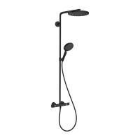 Душевая колонна Hansgrohe Raindance Select S Showerpipe 240 1 jet with PowderRain, черный матовый (27633670) Душевая колонна Hansgrohe Raindance Select S Showerpipe 240 1 jet with PowderRain, черный матовый (27633670)