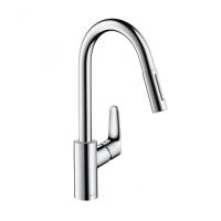Смеситель для кухонной мойки Hansgrohe Focus Керамический картридж, цвет Хром (31815000) Смеситель для кухонной мойки Hansgrohe Focus Керамический картридж, цвет Хром (31815000)