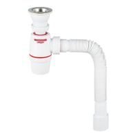 Сифон для мойки WIRQUIN Air System 1 1/2х40 с выпуском белый (30987083) Сифон для мойки WIRQUIN Air System 1 1/2х40 с выпуском белый (30987083)
