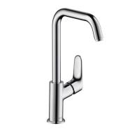 Смеситель для раковины Hansgrohe Focus Керамический картридж со сливным гарнитуром (31609000) Смеситель для раковины Hansgrohe Focus Керамический картридж со сливным гарнитуром (31609000)