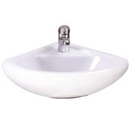 Раковина угловая Santeri 33х40.8х16.3 керамика, цвет Белый (131309S0010B0) Раковина угловая Santeri 33х40.8х16.3 керамика, цвет Белый (131309S0010B0)