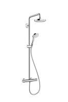 27253400 Croma Select S 180 Showerpipe, для душа, термостат 27253400 Croma Select S 180 Showerpipe, для душа, термостат