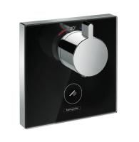 15735600 Термостат ShowerSelect Highflow с отдельным выводом для ручного душа, стеклянный, СМ 15735600 Термостат ShowerSelect Highflow с отдельным выводом для ручного душа, стеклянный, СМ