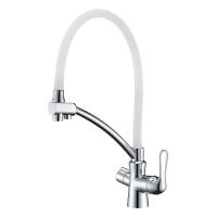 Смеситель Lemark Comfort LM3070C-White для кухни с подключением к фильтру с питьевой водой Смеситель Lemark Comfort LM3070C-White для кухни с подключением к фильтру с питьевой водой