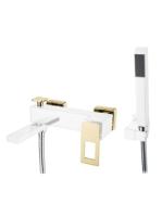 Смеситель Q для ванны White Gold Смеситель Q для ванны White Gold