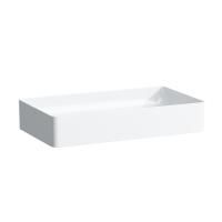 Раковина накладная Laufen Living Square 60х34х11 керамика, цвет Белый матовый (8114340001121)