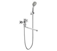 Cмеситель для ванны Bravat Slim (F6332366CP-01L-RUS) Cмеситель для ванны Bravat Slim (F6332366CP-01L-RUS)