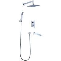 Смеситель Lemark Contest LM5822CW для ванны и душа, встраиваемый Смеситель Lemark Contest LM5822CW для ванны и душа, встраиваемый
