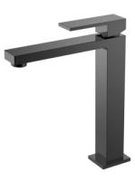 Cмеситель высокий для раковины Boheme Qubic Shine Gun Metal 472-SGM Cмеситель высокий для раковины Boheme Qubic Shine Gun Metal 472-SGM
