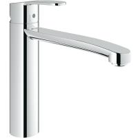 Смеситель для кухонной мойки Grohe Eurostyle Cosmopolitan Керамический картридж, цвет Хром (31124002) Смеситель для кухонной мойки Grohe Eurostyle Cosmopolitan Керамический картридж, цвет Хром (31124002)