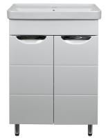 Комплект Тумба Стиль- 60 "Соло"(60х85х43) с фрезер. с раковиной Monte 60 (CS00069263) Комплект Тумба Стиль- 60 "Соло"(60х85х43) с фрезер. с раковиной Monte 60 (CS00069263)
