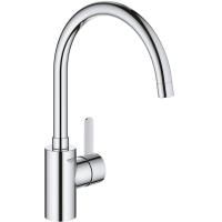 Смеситель для кухонной мойки Grohe Eurodisc Cosmopolitan Керамический картридж, цвет Хром (32843002) Смеситель для кухонной мойки Grohe Eurodisc Cosmopolitan Керамический картридж, цвет Хром (32843002)